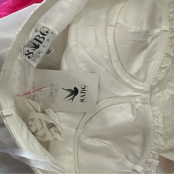 Sabo dress White One Shoulder Dress - Picture 3 of 3